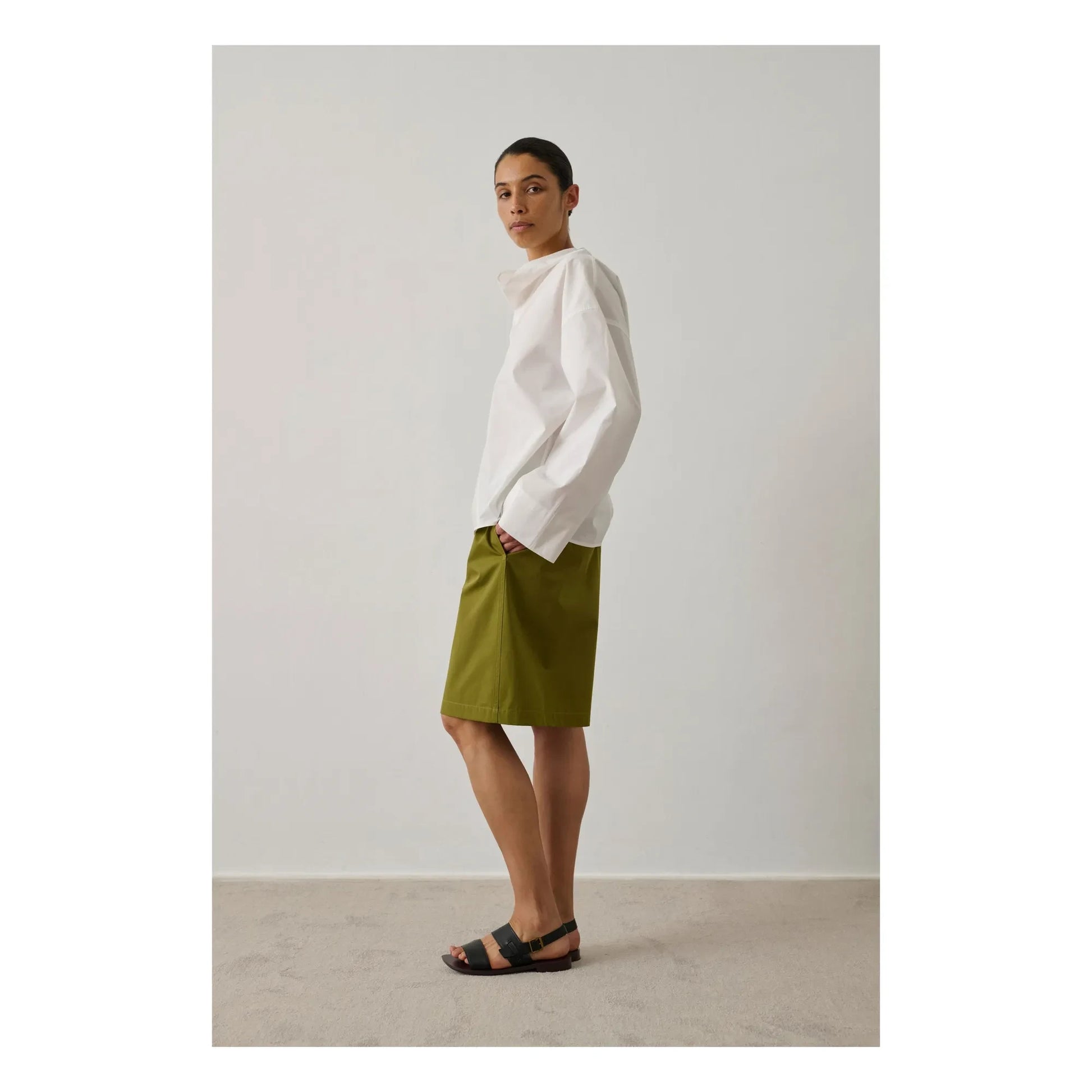 Soeur - Bermuda shorts Izia | Olive