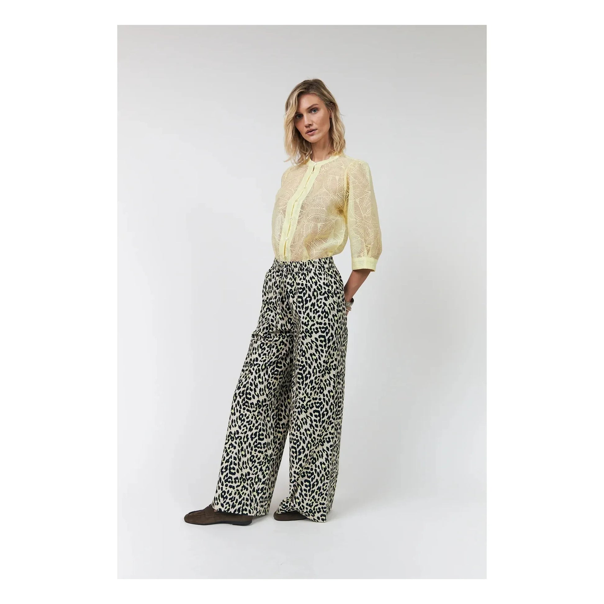 Lollys Laundry - Liam Cotton pants | Beige