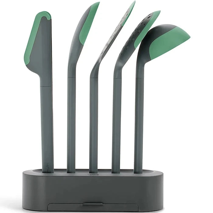 Lekue Non-Scratch Standlı Mutfak Aksesuar Seti (5 Parça)
