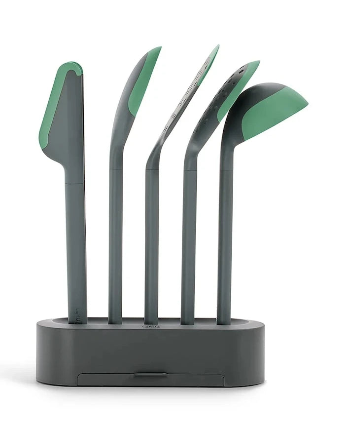 Lekue Non-Scratch Standlı Mutfak Aksesuar Seti (5 Parça)