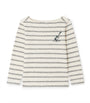 Organic Cotton Stripe Baudelaire T-Shirt (10-14 Years)
