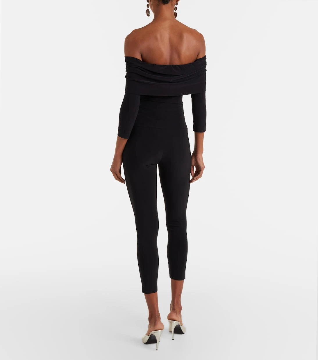 Norma Kamali - Cropped leggings