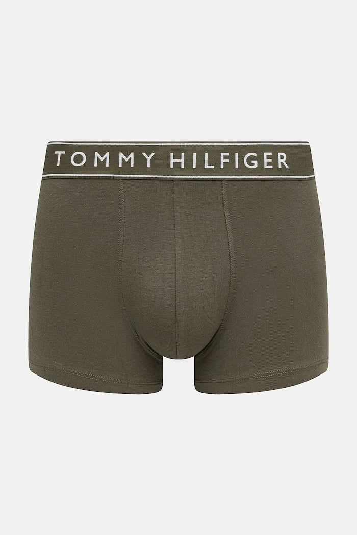 Tommy Hilfiger pamuk ve elastanlı dar kesim erkek boxer 5'li