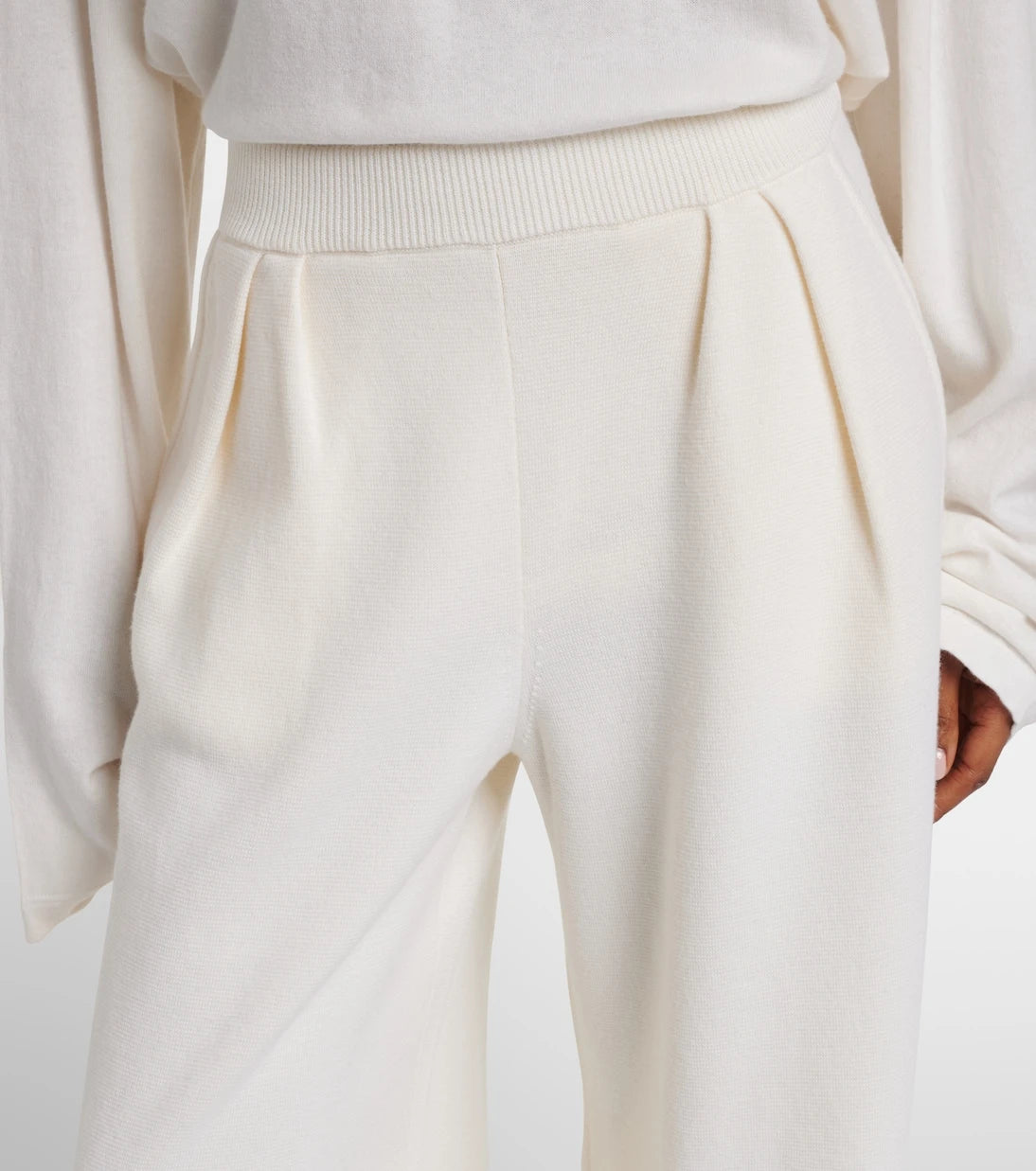 Max Mara - Bora virgin wool wide-leg pants