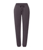 Black Organic Cotton-Blend Natural Living Long Trousers