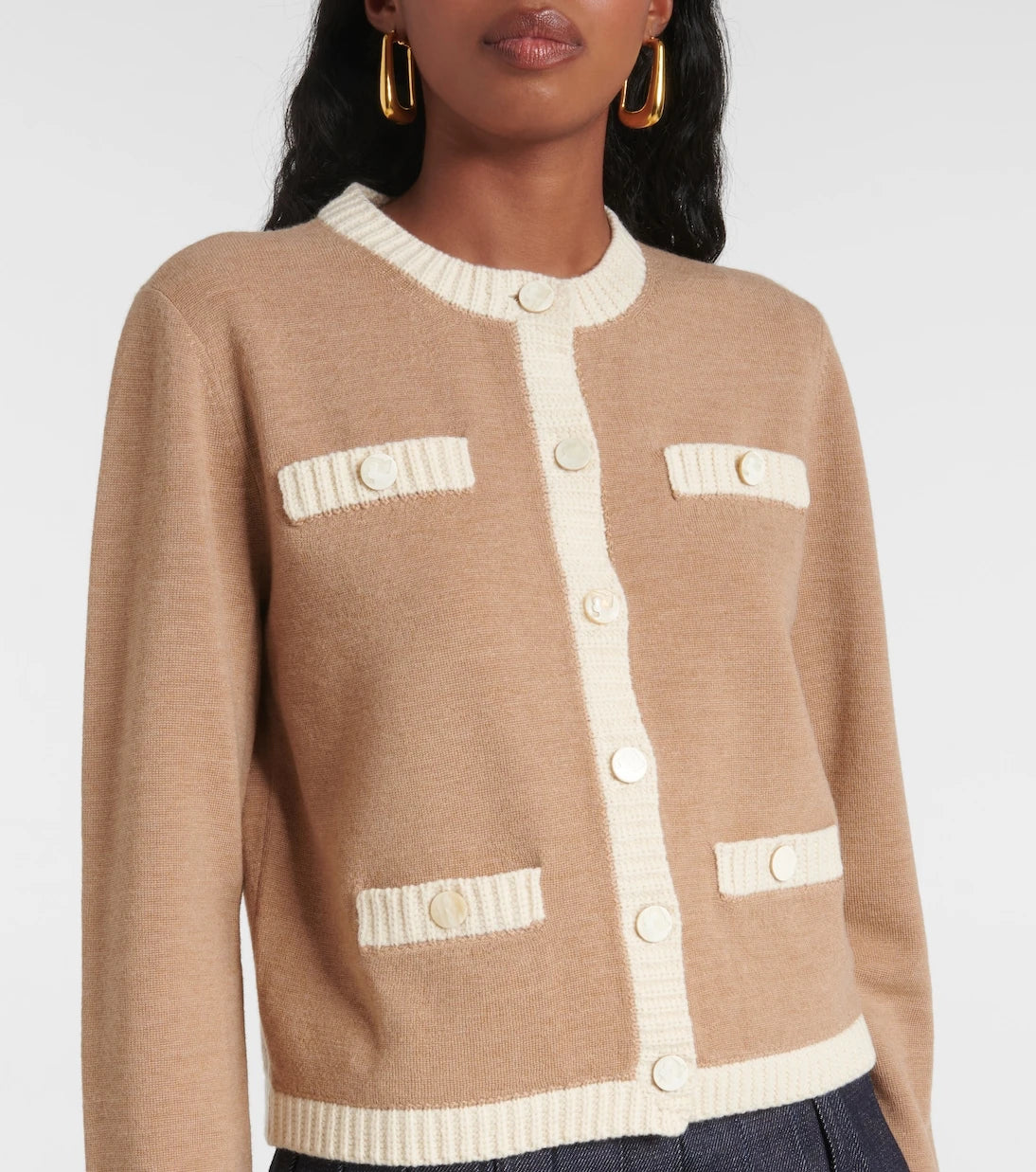 Tory Burch - Kendra wool cardigan
