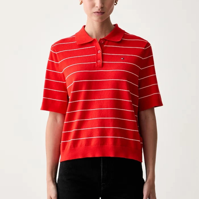 Tommy Hilfiger пуловер дамски от памук
