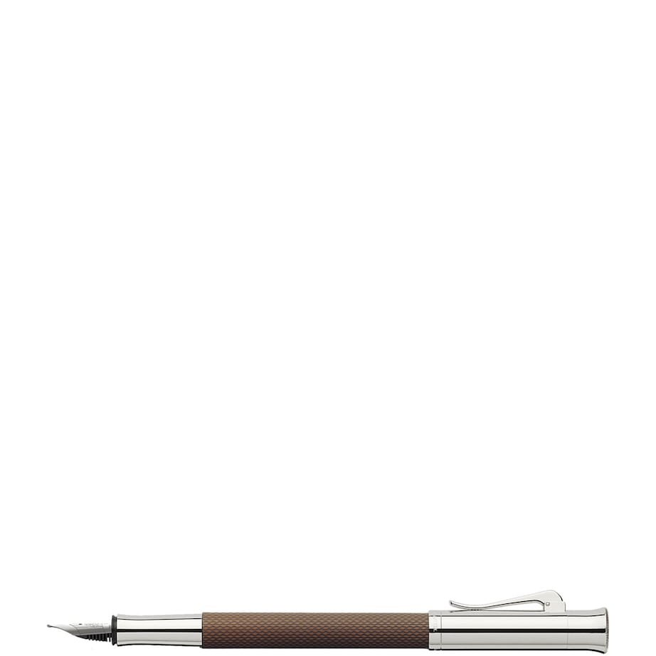 Graf von Faber-Castell Guilloche Cognac Fountain Pen