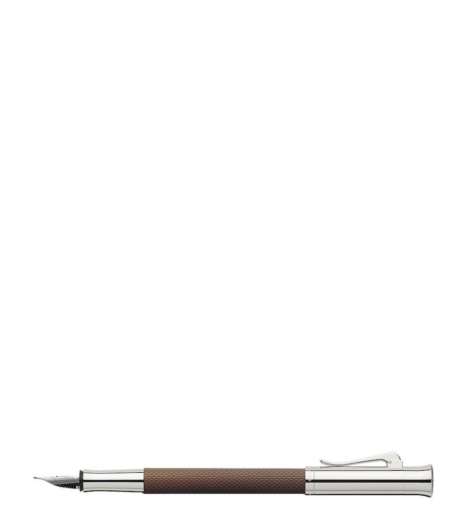 Graf von Faber-Castell Guilloche Cognac Fountain Pen