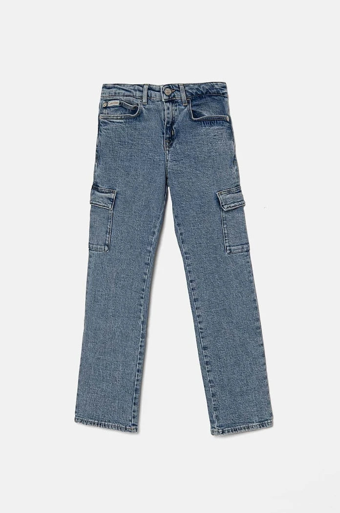 Детски дънки Calvin Klein Jeans MR STRAIGHT