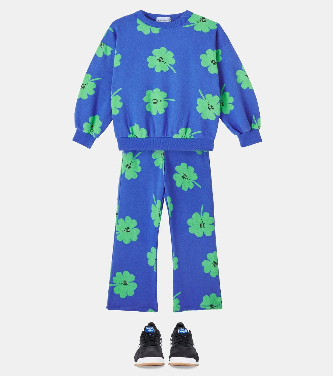 Bobo Choses - Lucky Clover cotton jersey sweatpants