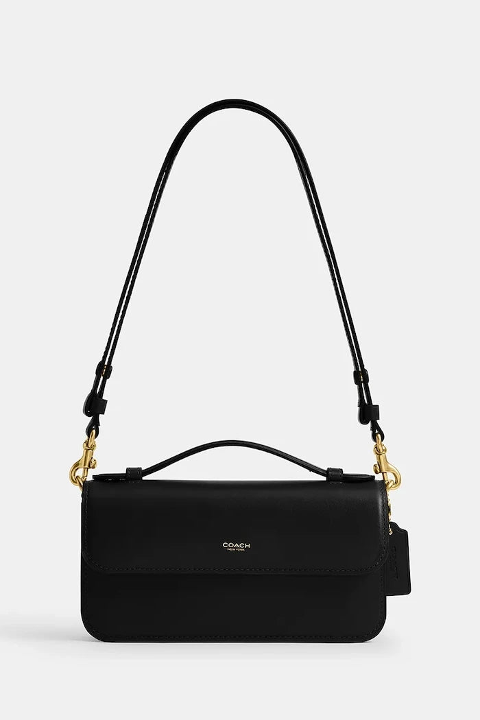 Coach чанта crossbody дамска от кожа Elora Top Handle
