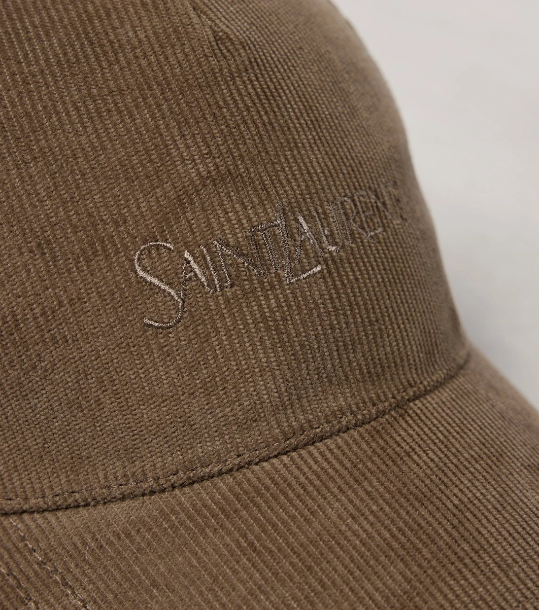 Saint Laurent - Corduroy baseball cap