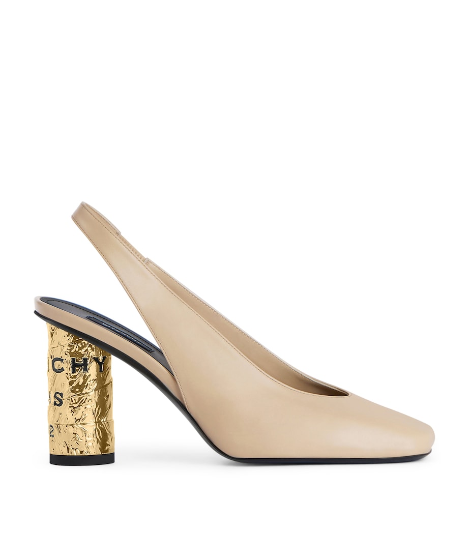 Givenchy Leather Slingback Heels 85