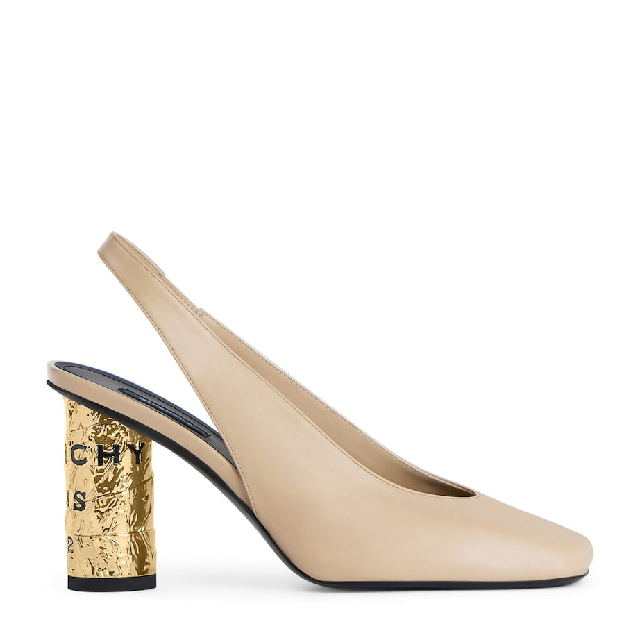 Givenchy Leather Slingback Heels 85