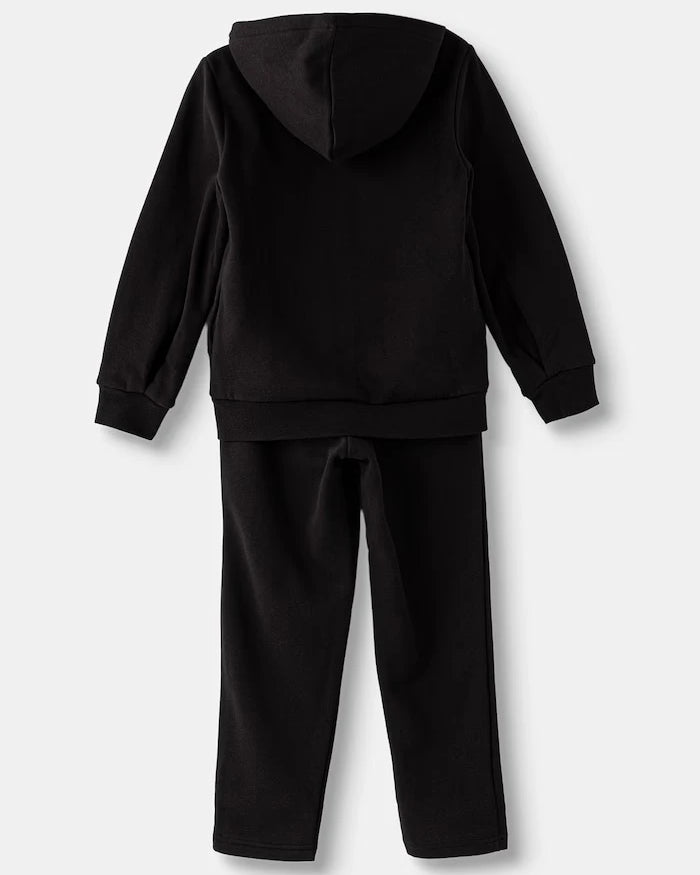 Puma çocuklar için pamuklu spor eşofman takımı ESS SCRIPT Sweat Suit