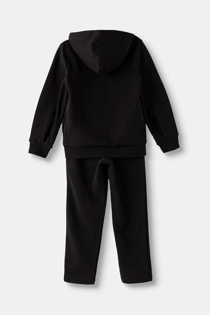 Puma çocuklar için pamuklu spor eşofman takımı ESS SCRIPT Sweat Suit