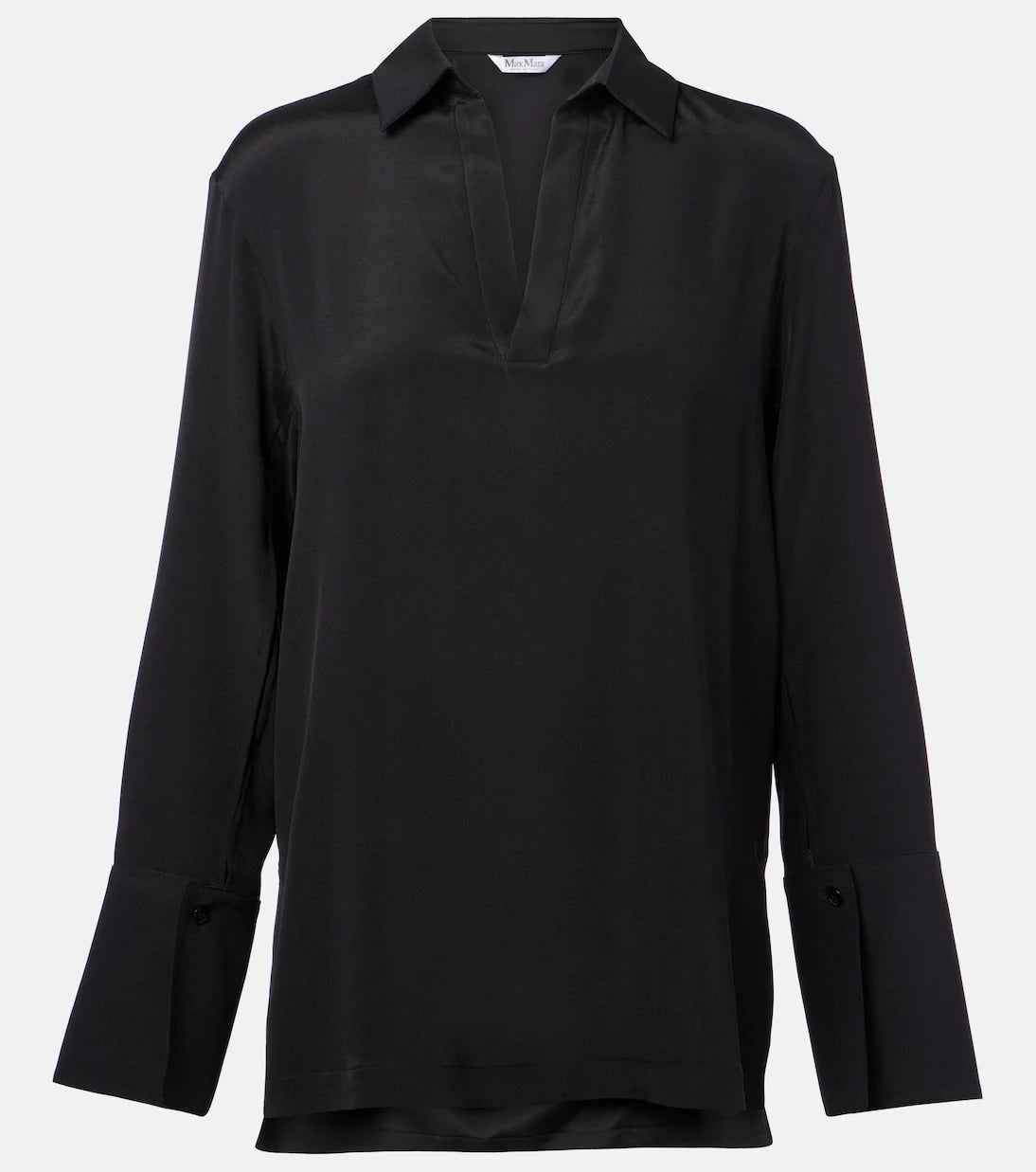 Max Mara - Dover silk-blend cady blouse