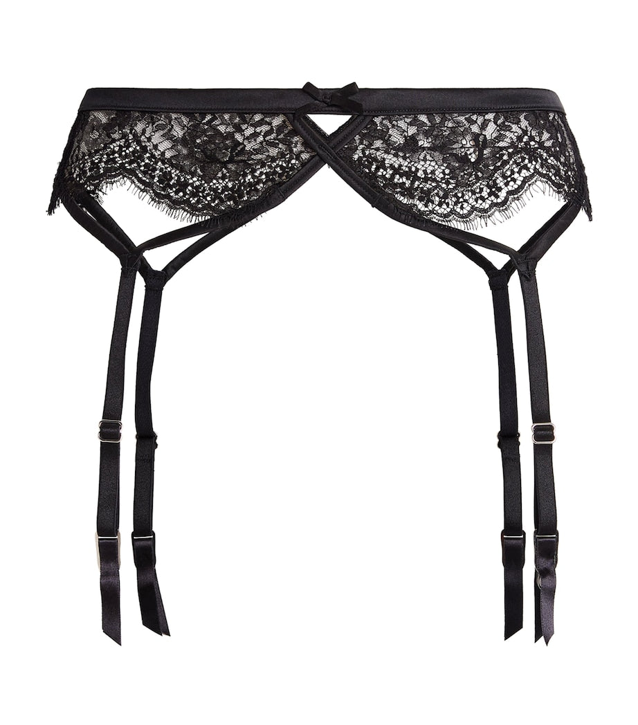 Black Lace Frankie Suspender Belt