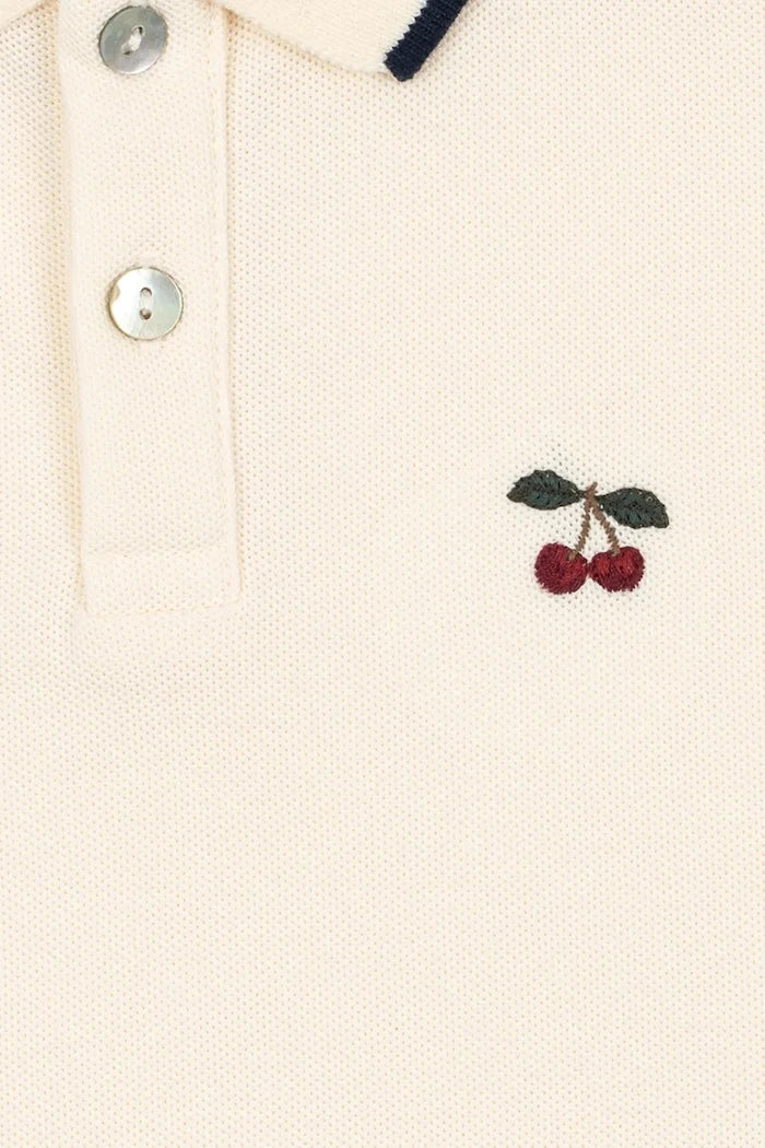 Konges Sløjd Çocuk Yaka Tişört FLORITA POLO SHIRT OCS