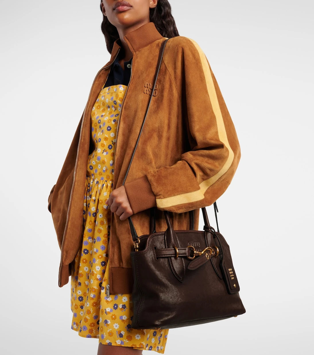 Miu Miu - Aventure Small leather shoulder bag