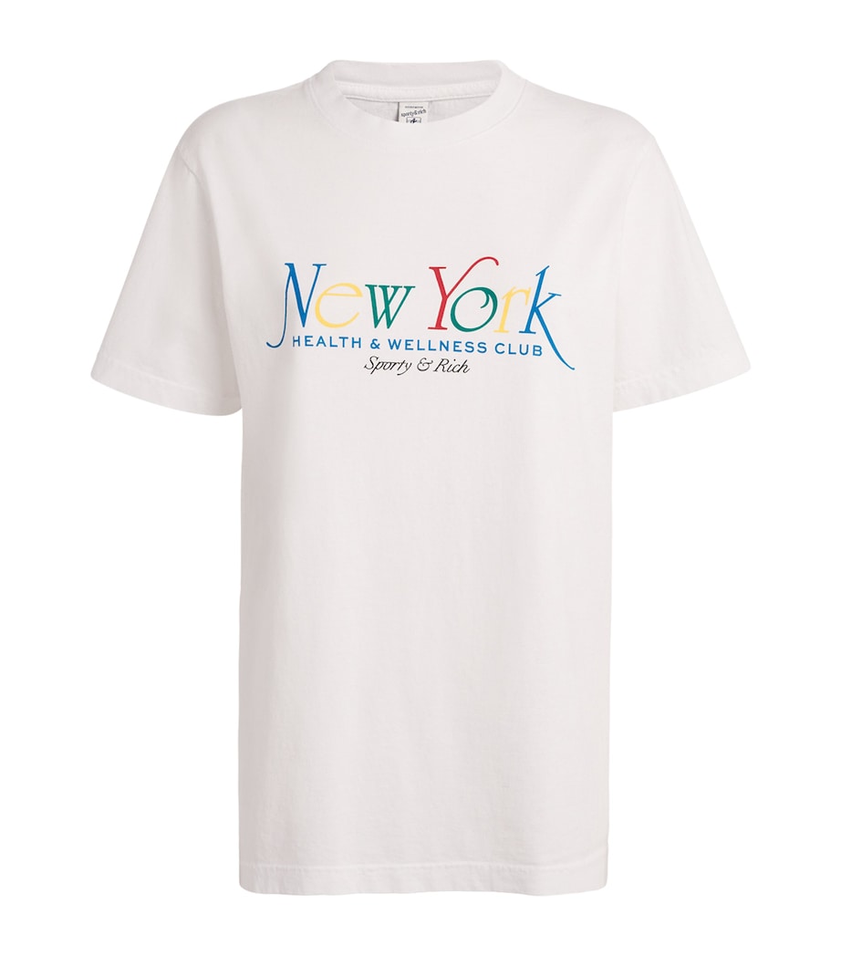 Sporty & Rich Multi Cotton NY 94 T-Shirt