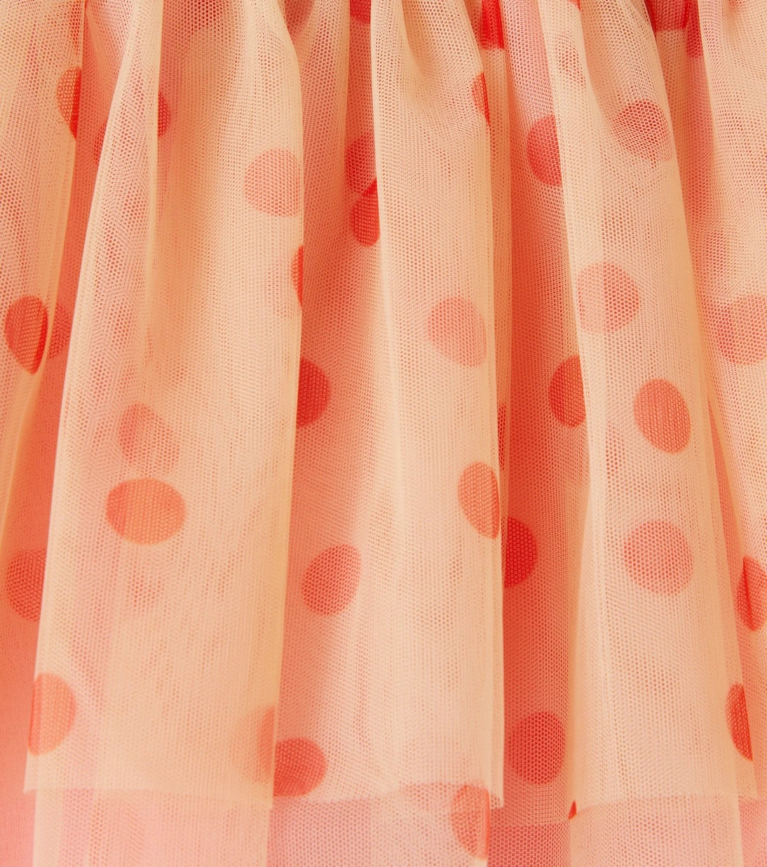 Mini Rodini - Polka-dot tulle and cotton-blend skirt