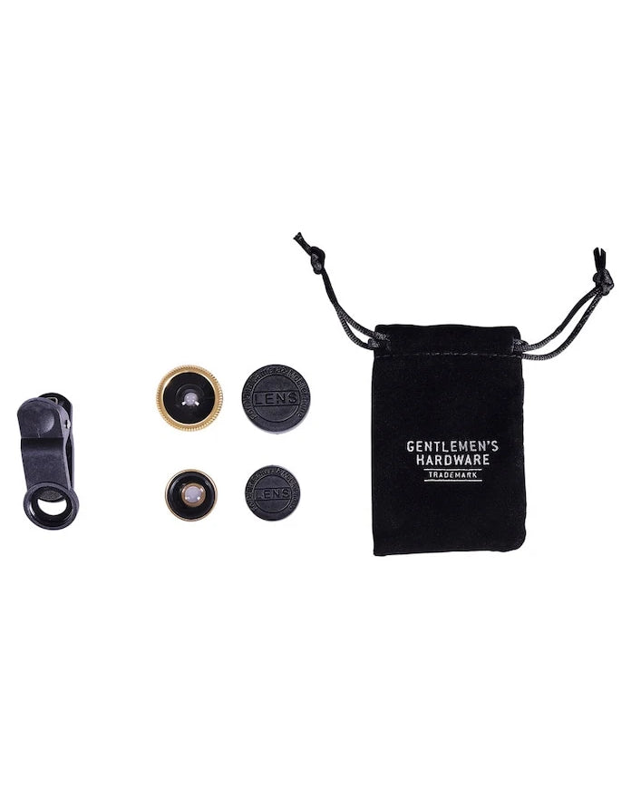 Gentelmen's Hardware Telefon İçin Fotoğraf Lens Seti