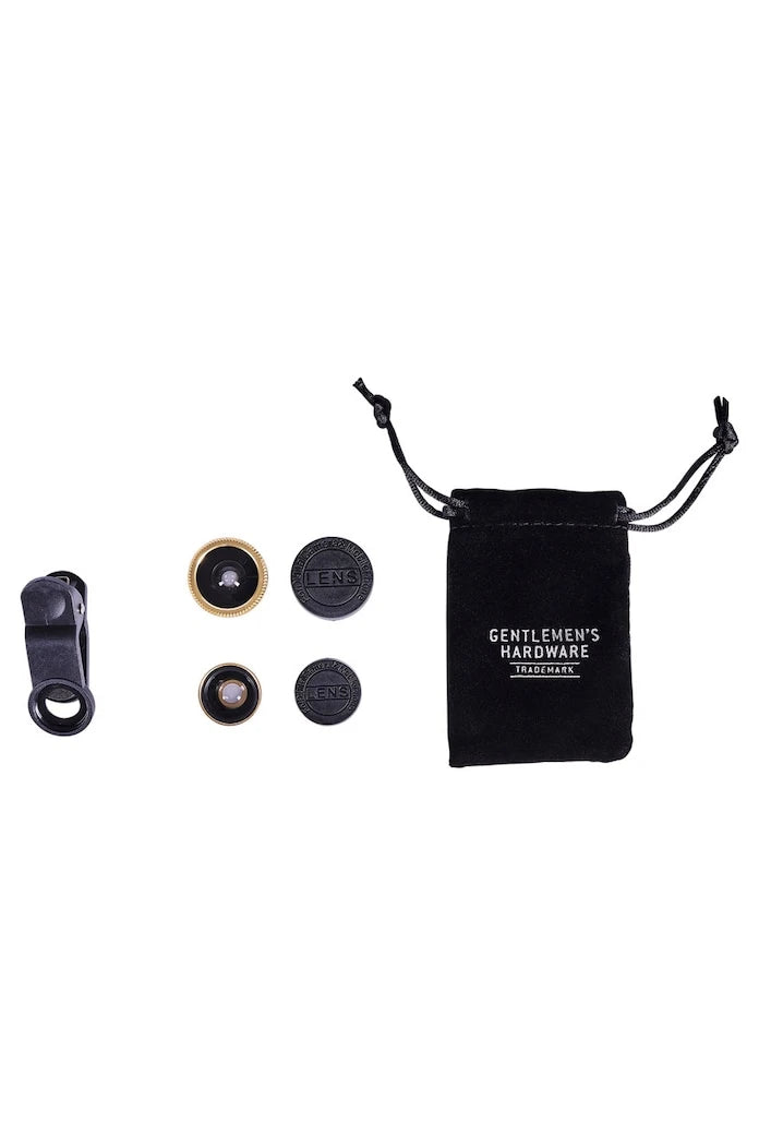 Gentelmen's Hardware Telefon İçin Fotoğraf Lens Seti