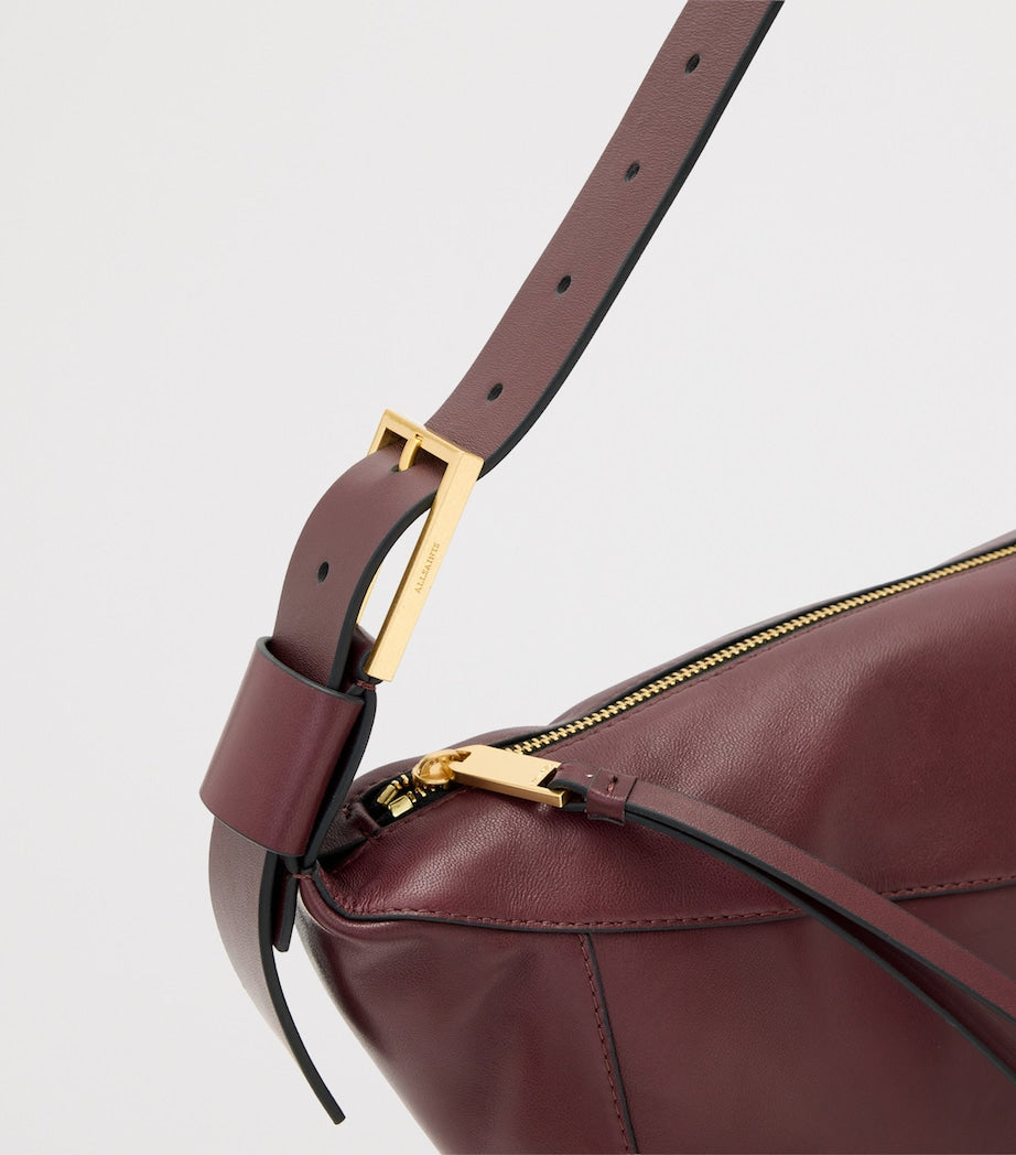 Leather Luna Shoulder Bag