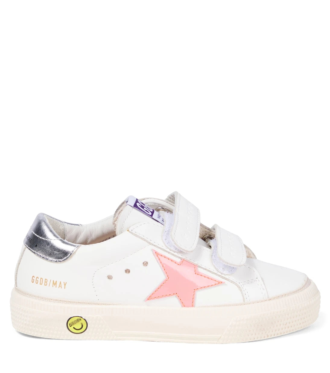 Golden Goose Kids - May School leather sneakers