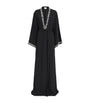 Zuhair Murad Black Pearl-Embellished Robe