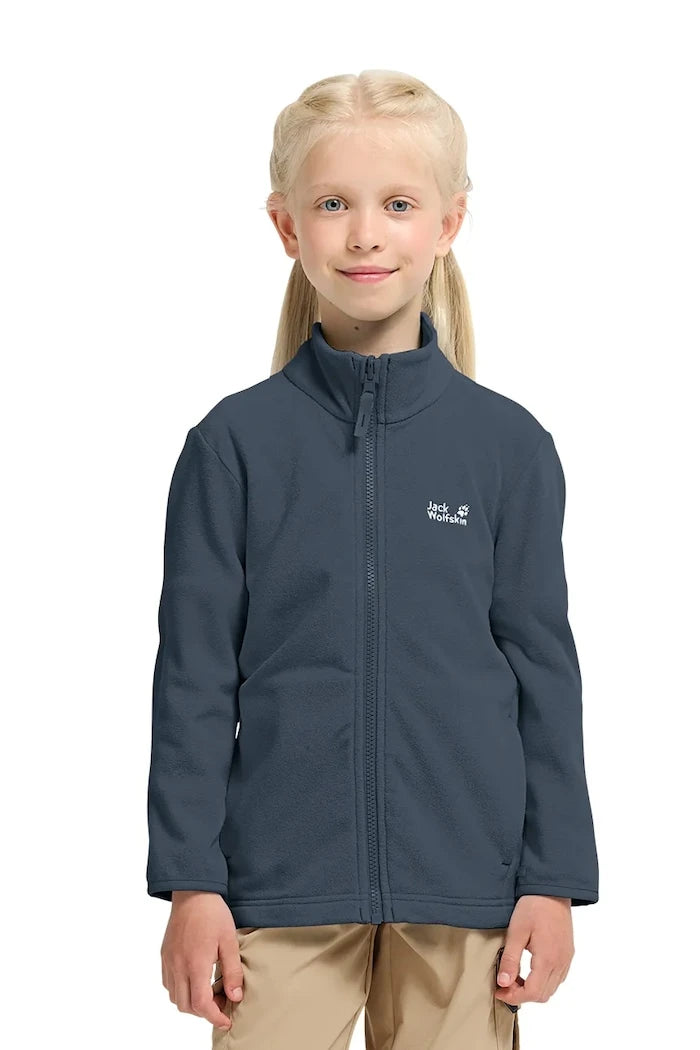 Jack Wolfskin çocuk polar sweatshirt TAUNUS 100 FZ K