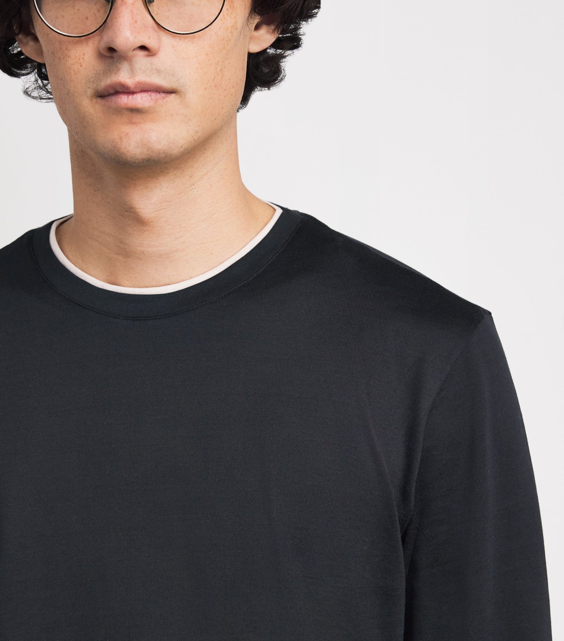 Cotton Long-Sleeve T-Shirt