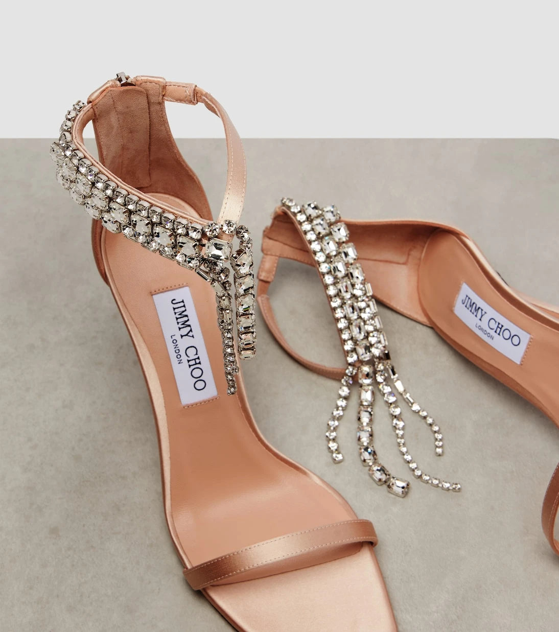 Jimmy Choo - Verity 100 satin sandals