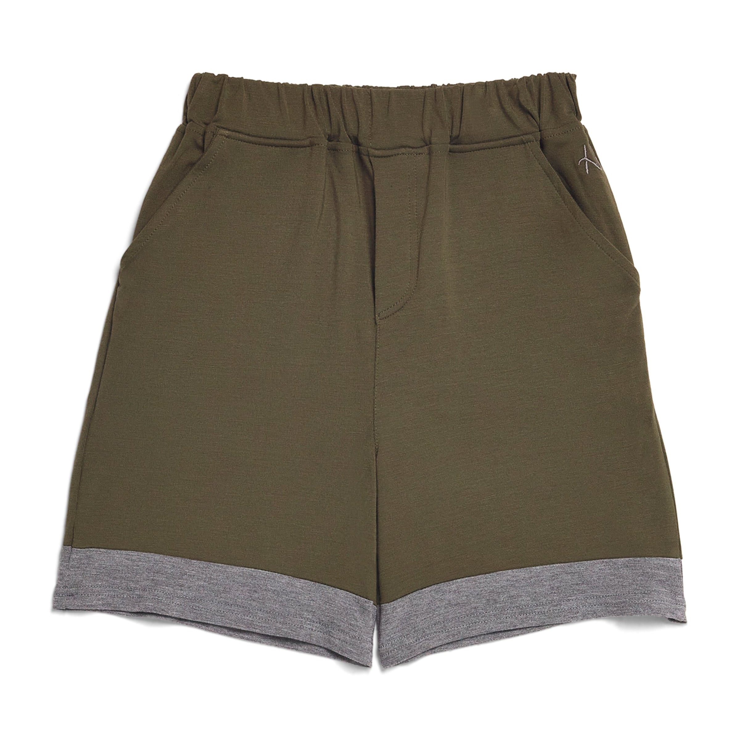 Homebody Kids Marlow Contrast-Stitch Pyjama Shorts (4-16 Years)