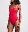 Wolford Red Mat de Luxe Forming Bodysuit