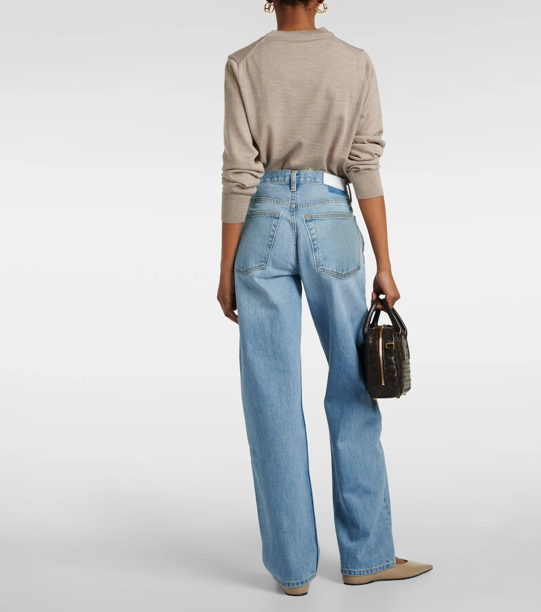 Re/Done - Mid-rise straight jeans
