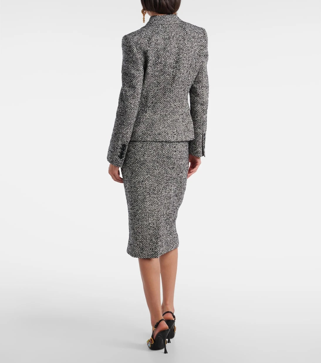Dolce&Gabbana - Double-breasted wool-blend jacket