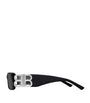 Black Dynasty Rectangle Sunglasses