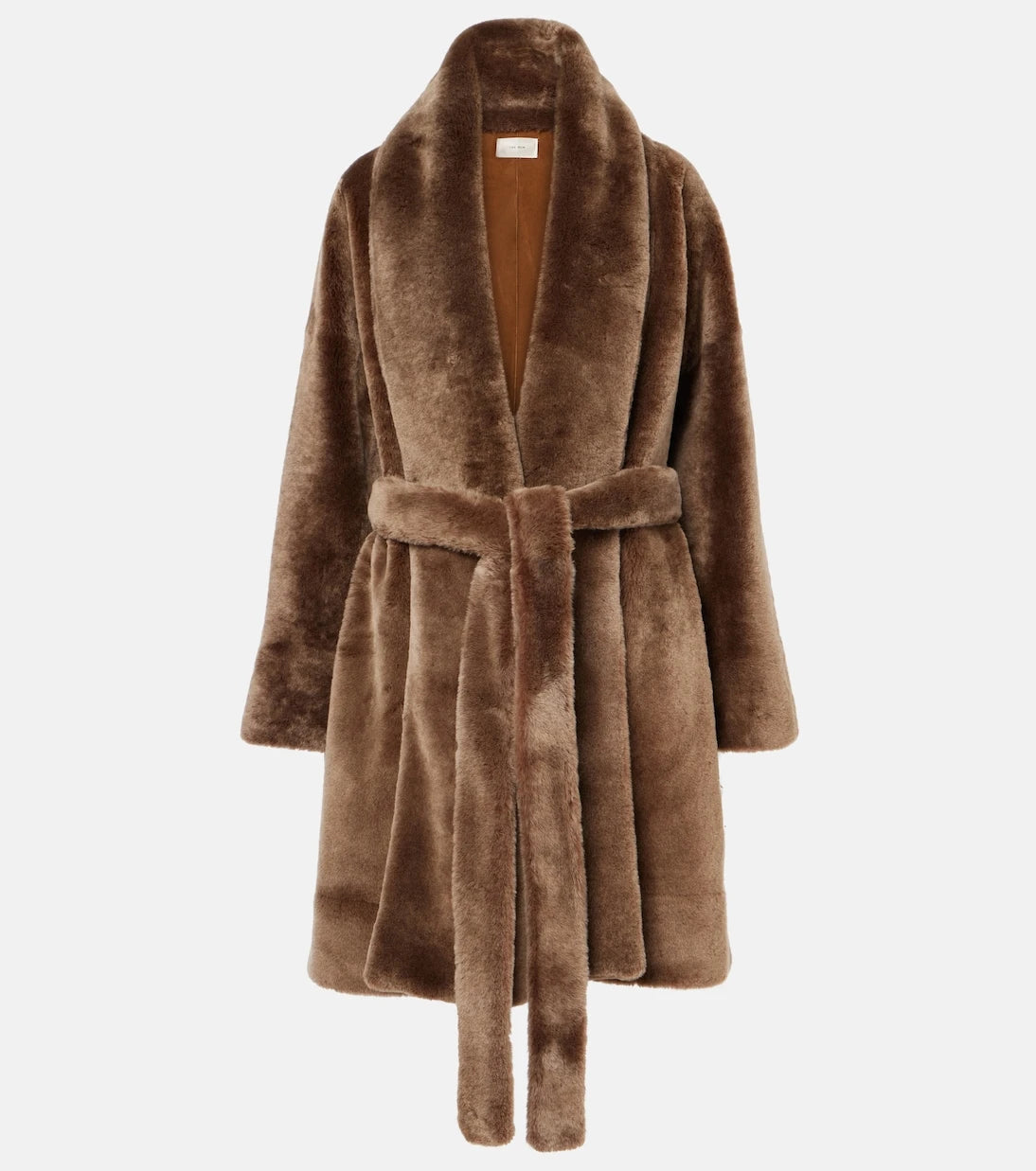 The Row - Lucja shearling wrap coat