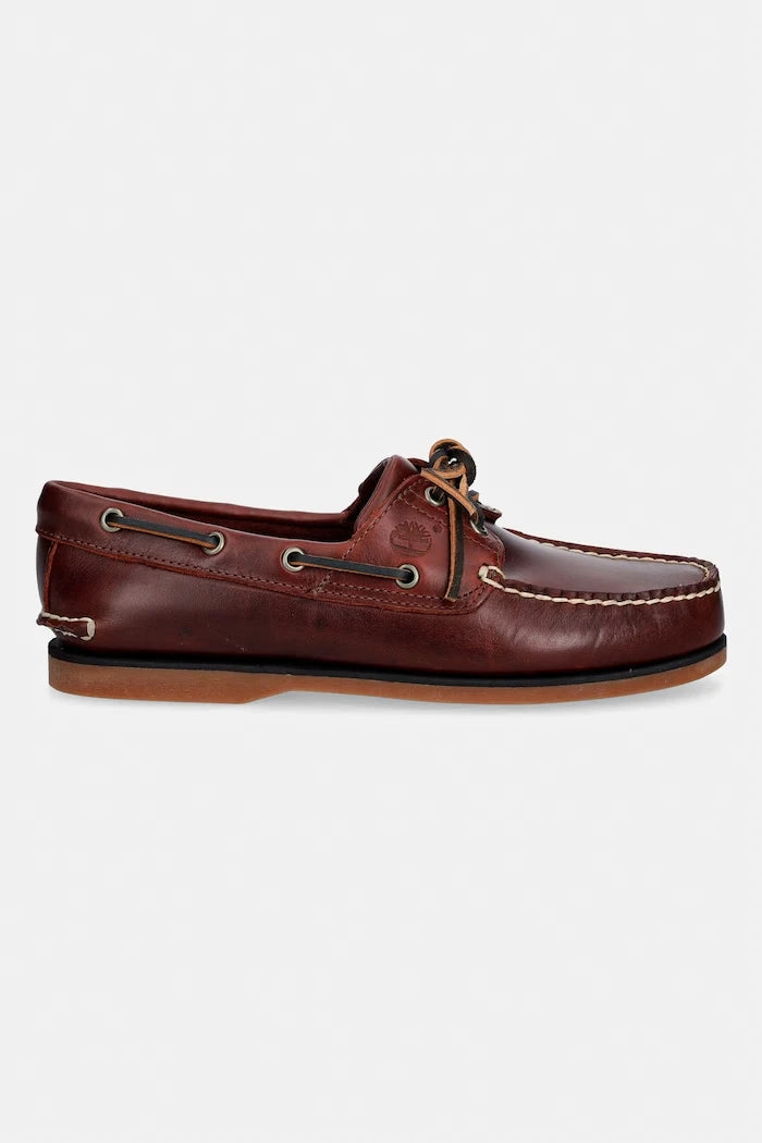 Timberland мокасини мъжки от кожа