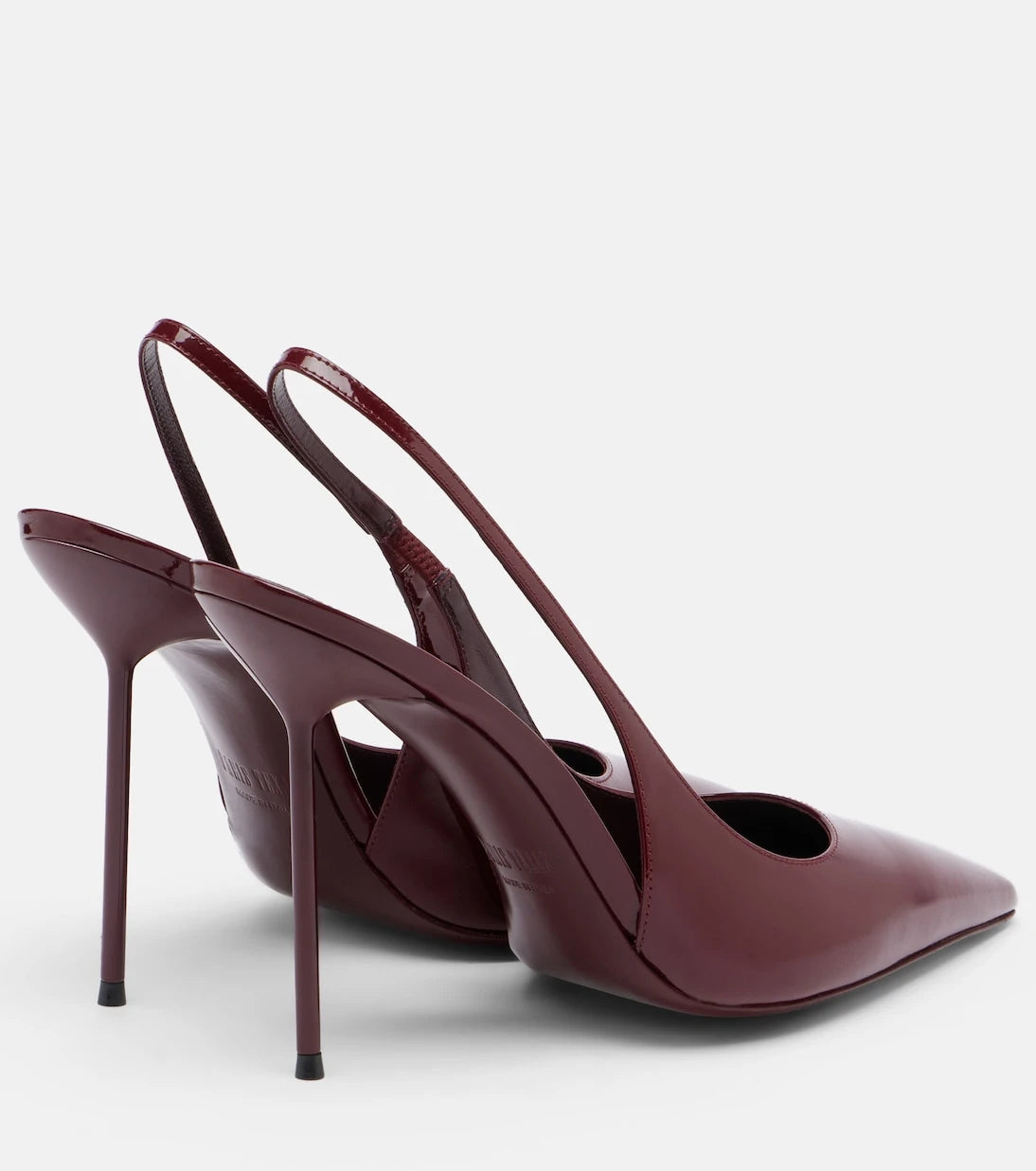 Paris Texas - Lidia patent leather slingback pumps