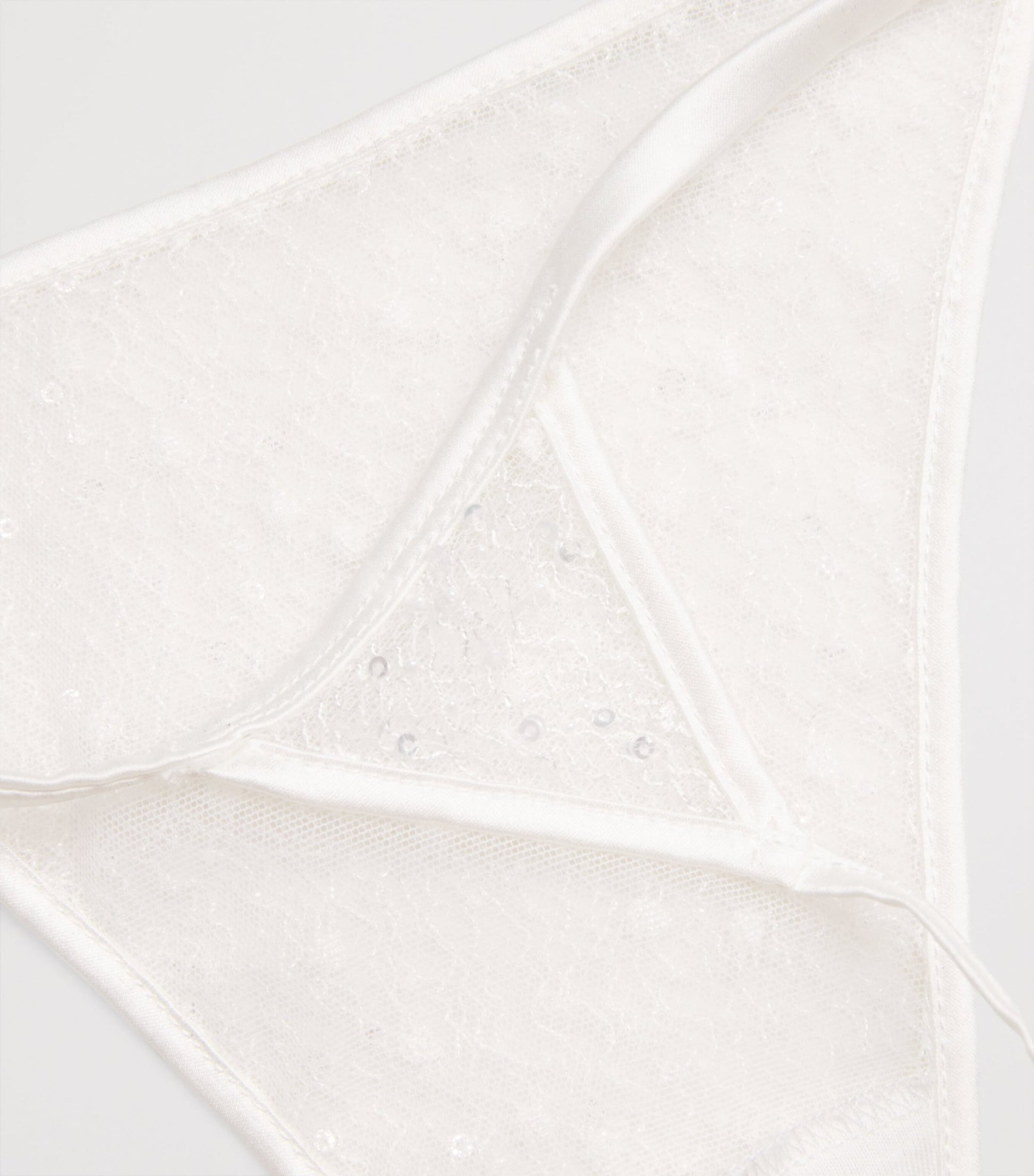 Kiki de Montparnasse Ivory Tulle Sequinned Ange Thong