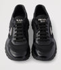 Re-Nylon and Leather Prax 01 Sneakers