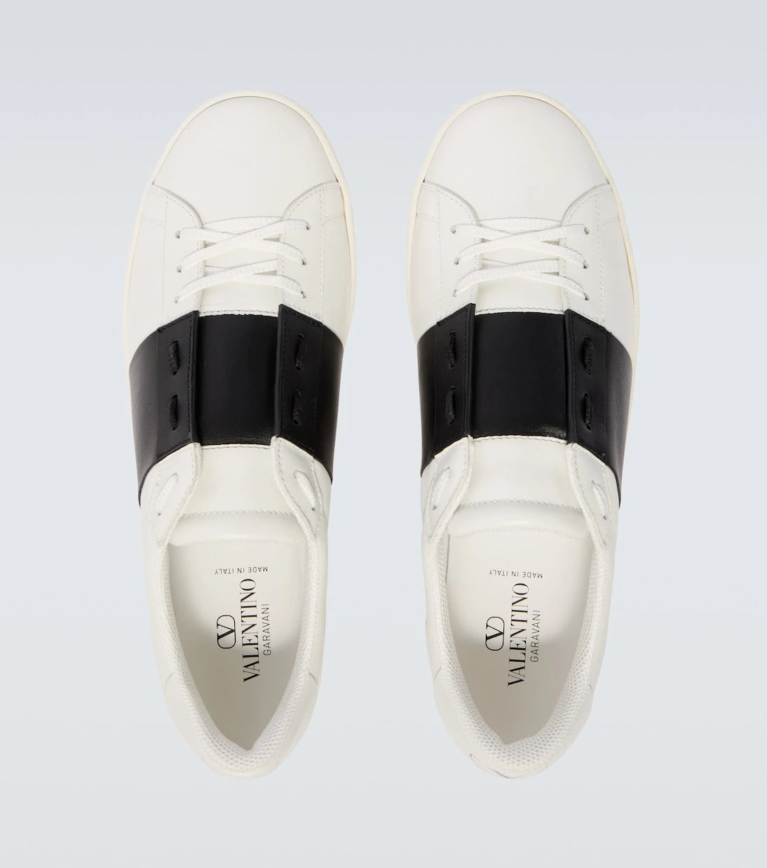 Valentino Garavani - Open Royco leather sneakers