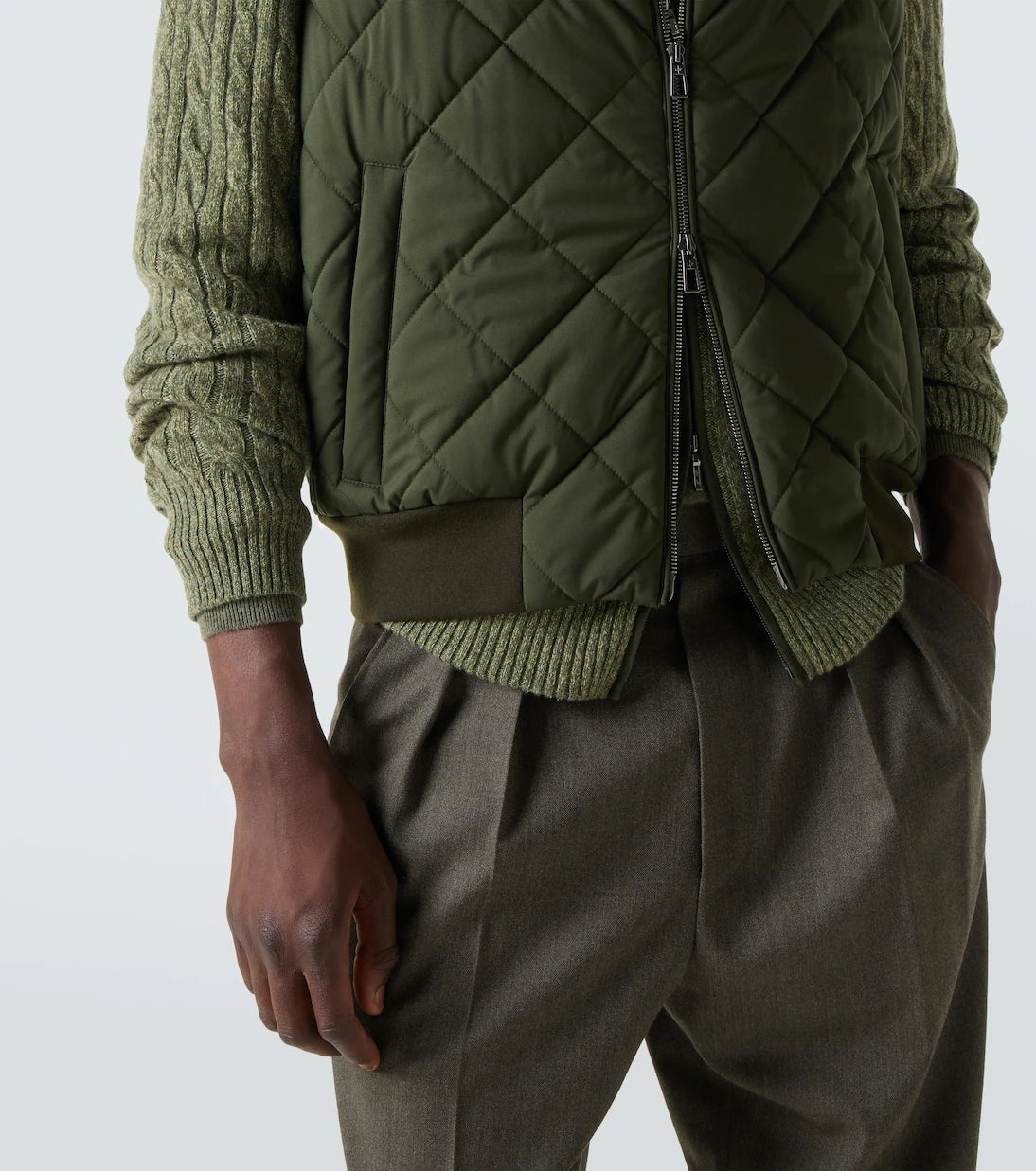 Loro Piana - Windwish Storm quilted vest