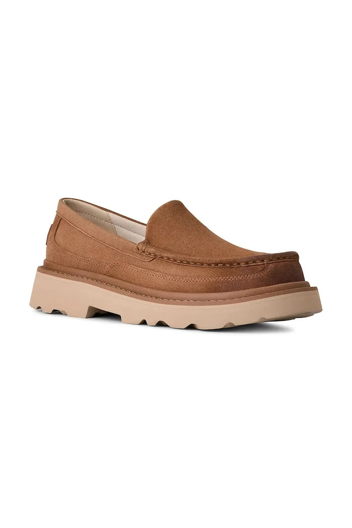 Велурени мокасини UGG Ascot Lug