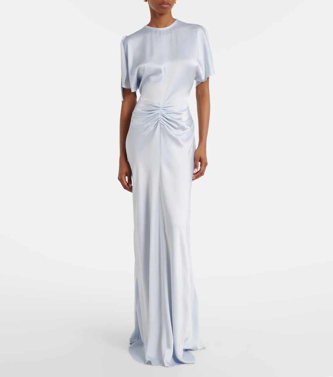 Victoria Beckham - Gathered satin gown