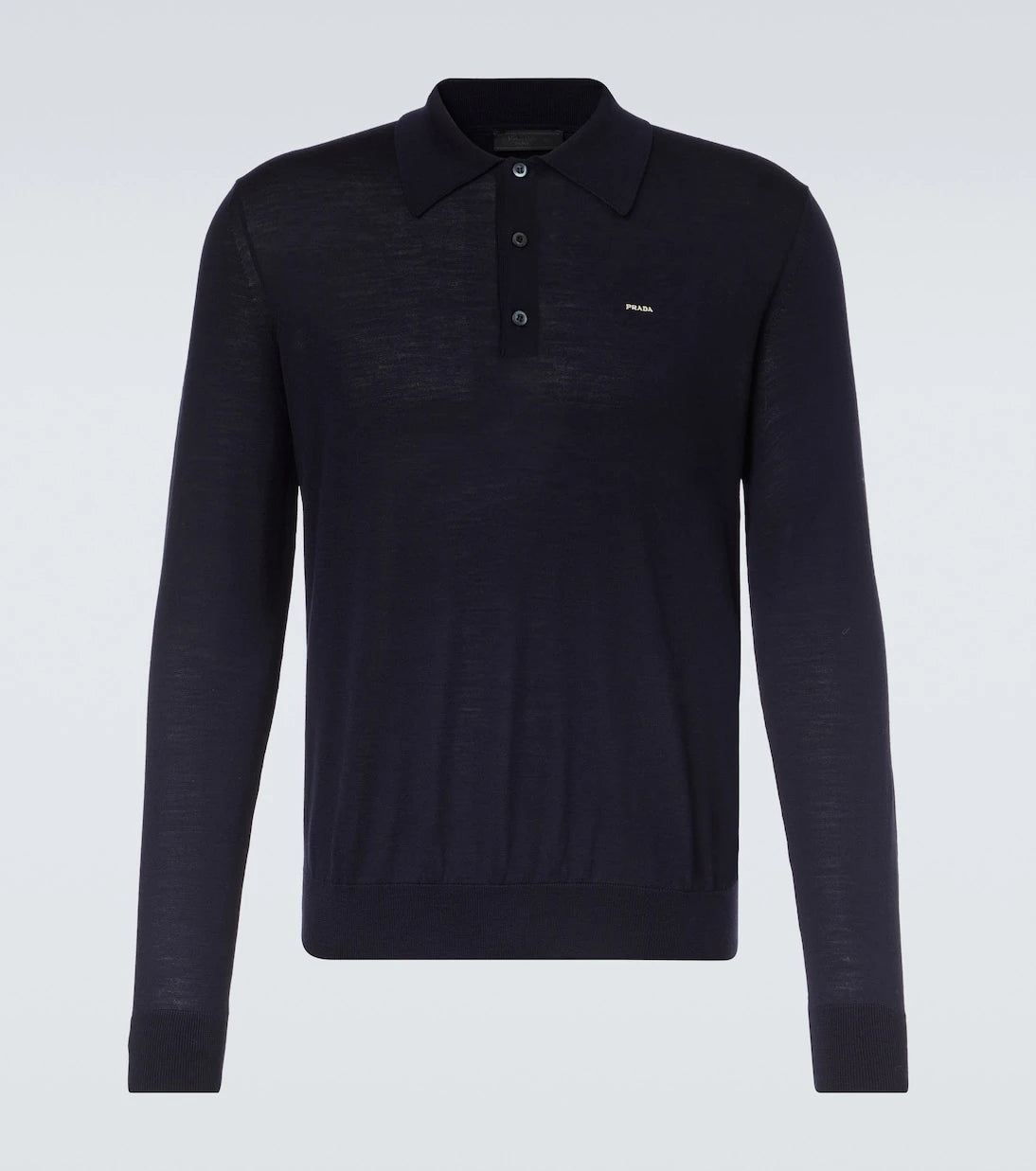 Prada - Virgin wool polo sweater